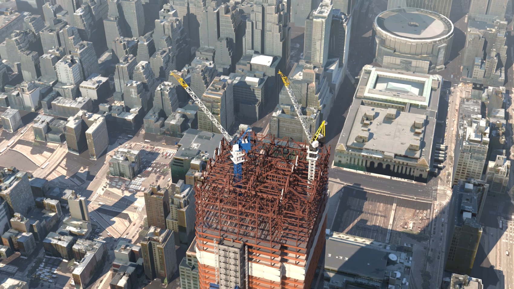 Hudson Yards — skyline context and massing.