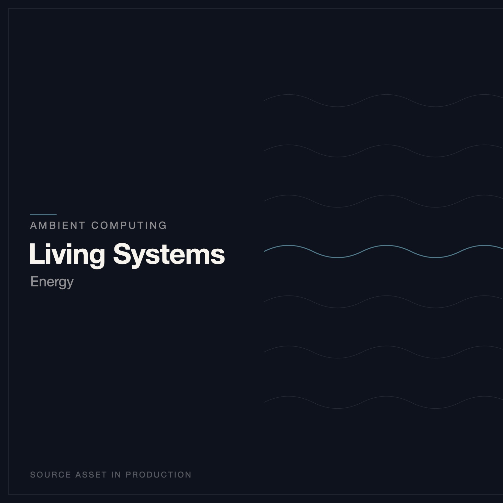 Energy and environment orchestration.