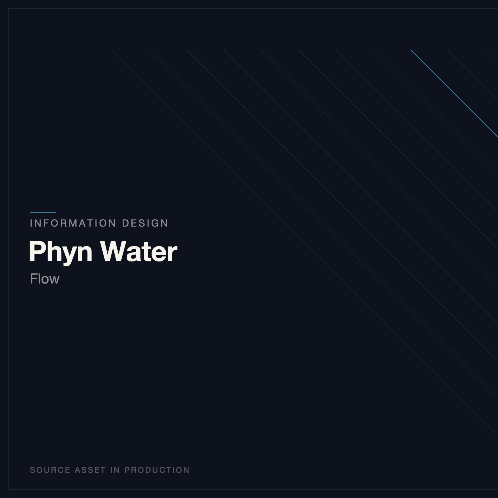 Water flow and consumption.
