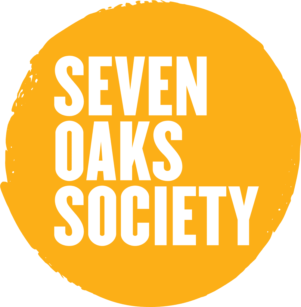 The Seven Oaks Society mark — a civic identity built for institutional credibility.