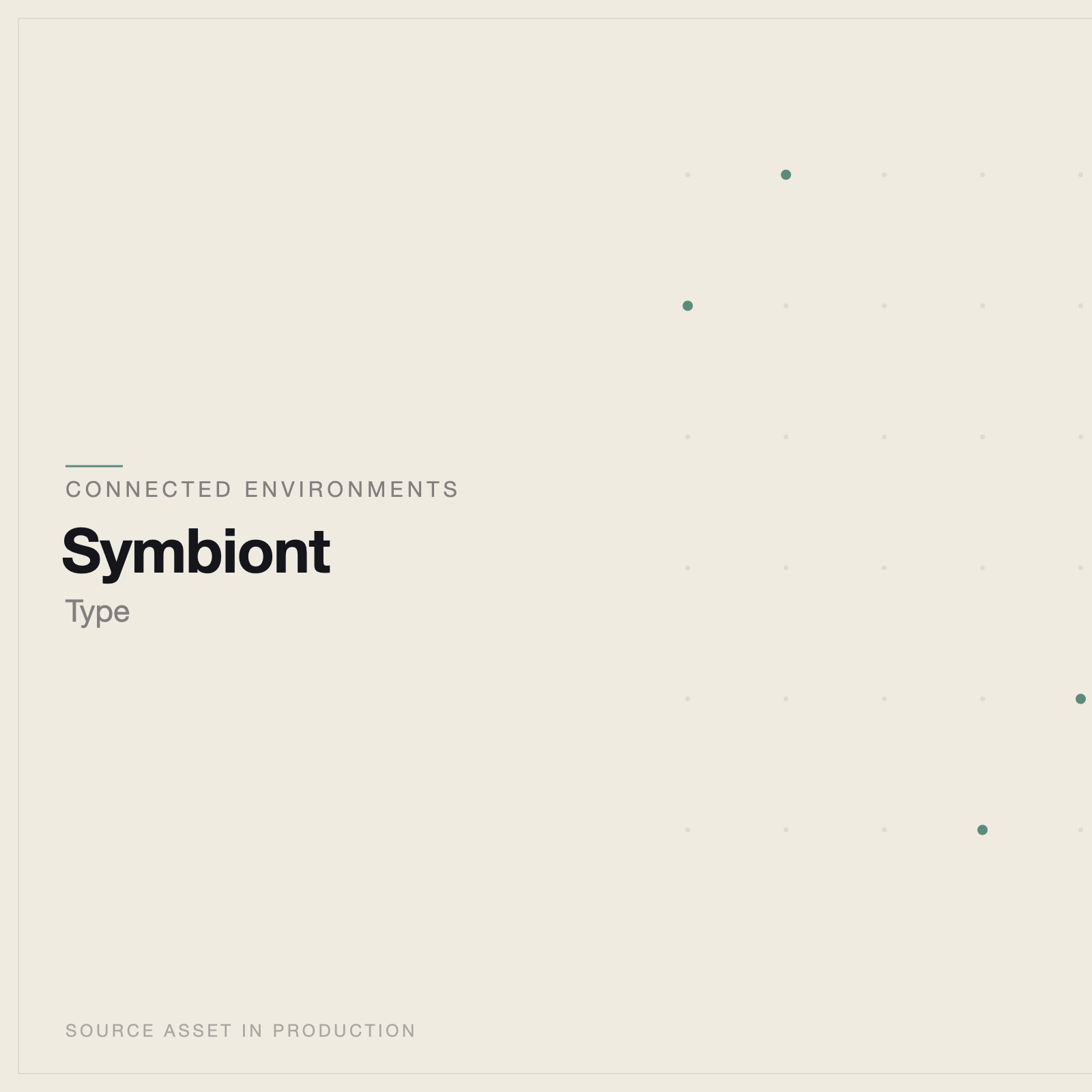 Typography and palette.