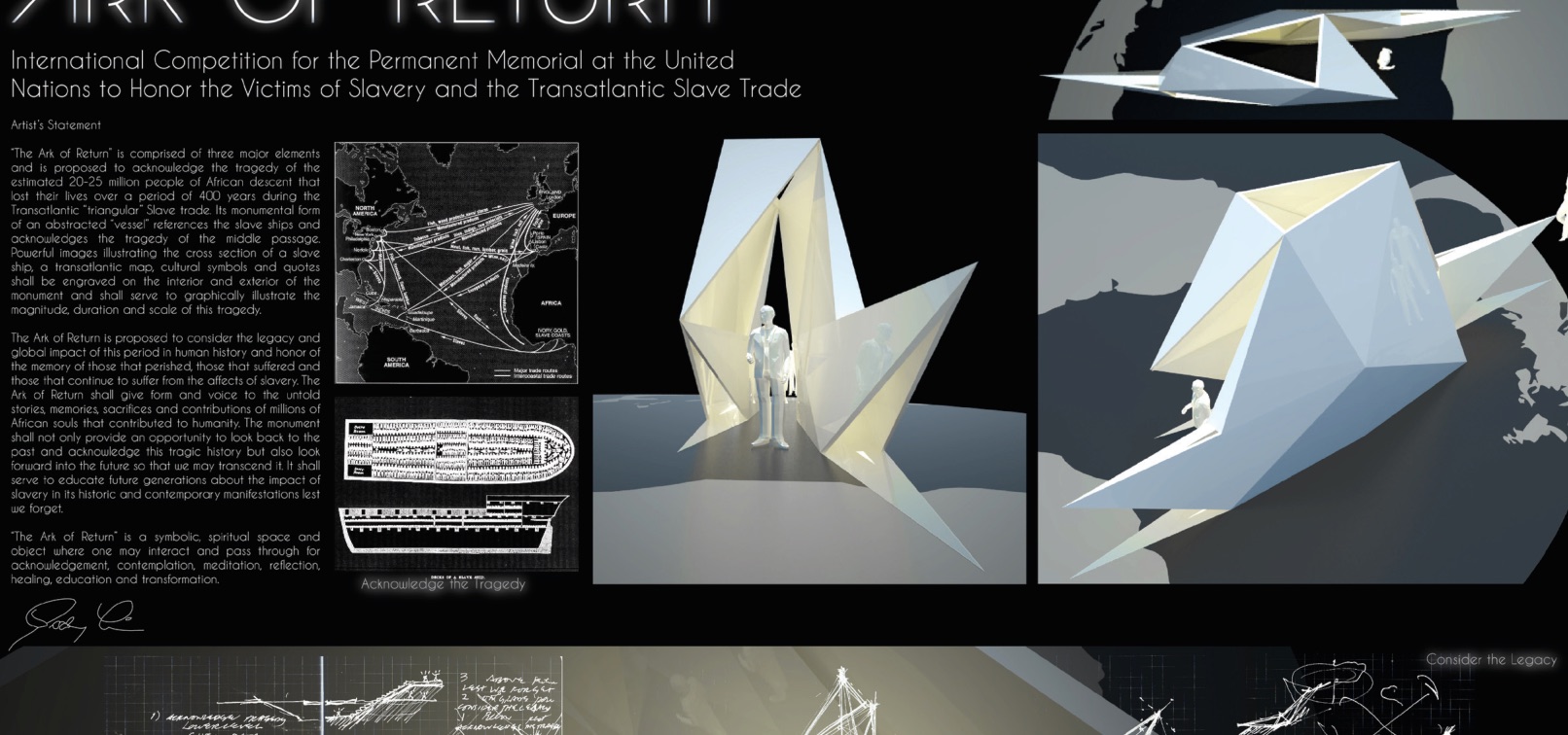 Plans and conceptual studies.